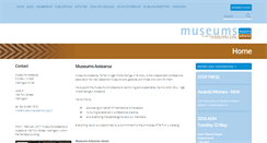 Desktop Screenshot of museumsaotearoa.org.nz